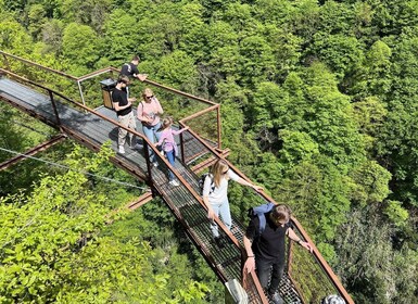 From Kutaisi: Martvili & Okatse Canyons & Cave Guided Tour