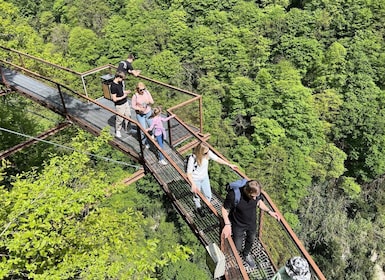 From Kutaisi: Martvili & Okatse Canyons & Cave Guided Tour