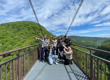 From Kutaisi: Martvili & Okatse Canyons & Cave Guided Tour