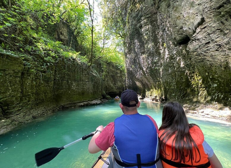 Picture 2 for Activity From Kutaisi: Martvili & Okatse Canyons & Cave Guided Tour