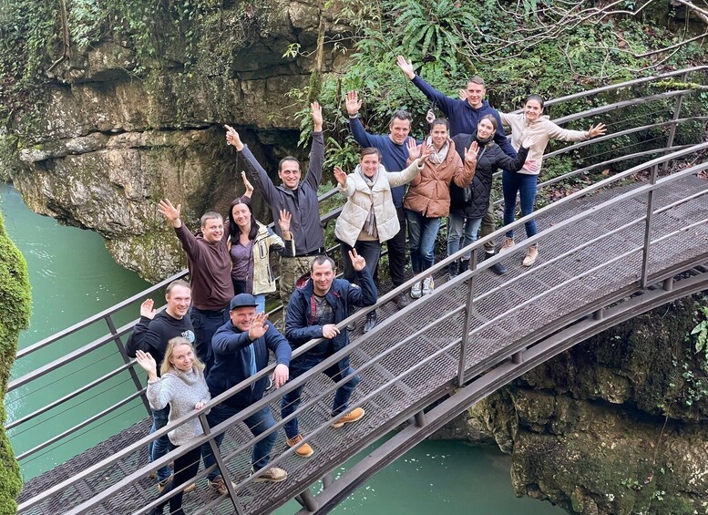 Picture 6 for Activity From Kutaisi: Martvili & Okatse Canyons & Cave Guided Tour