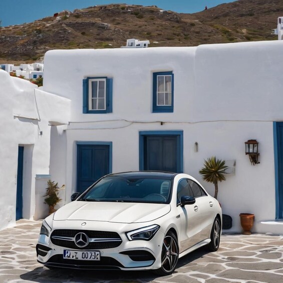 Private Transfer: From Scorpios to your Villa with Sedan