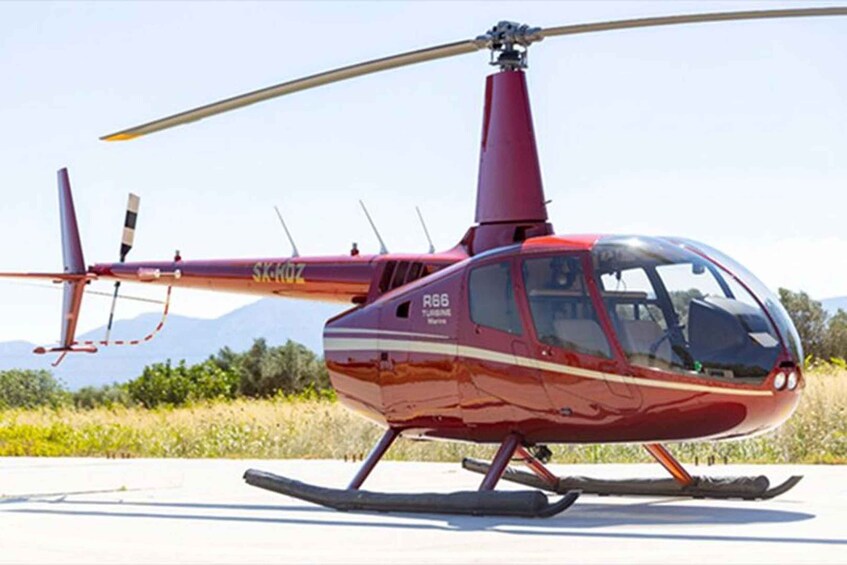 Picture 2 for Activity Costa Navarino: 1-Way Private Helicopter Transfer to Athens