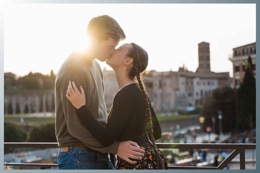 Picture 7 for Activity Rome: Romantic Couple Photoshoot Experience at the Colosseum