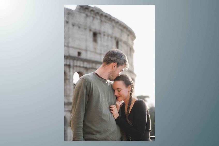 Picture 12 for Activity Rome: Romantic Couple Photoshoot Experience at the Colosseum