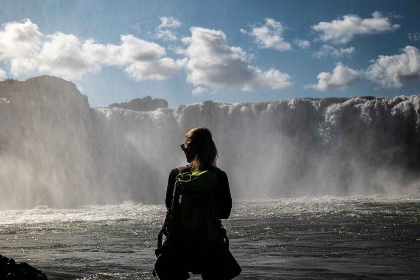 Picture 1 for Activity Goðafoss Waterfall & Forest Lagoon from Akureyri Port