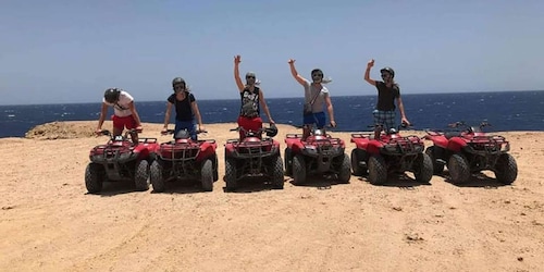 Makadi bay: Semi Submarina & ATV Quad Along The Sea