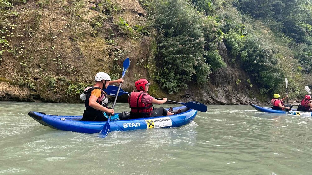 Picture 1 for Activity Berat: Kayaking in Berat, Osumi River