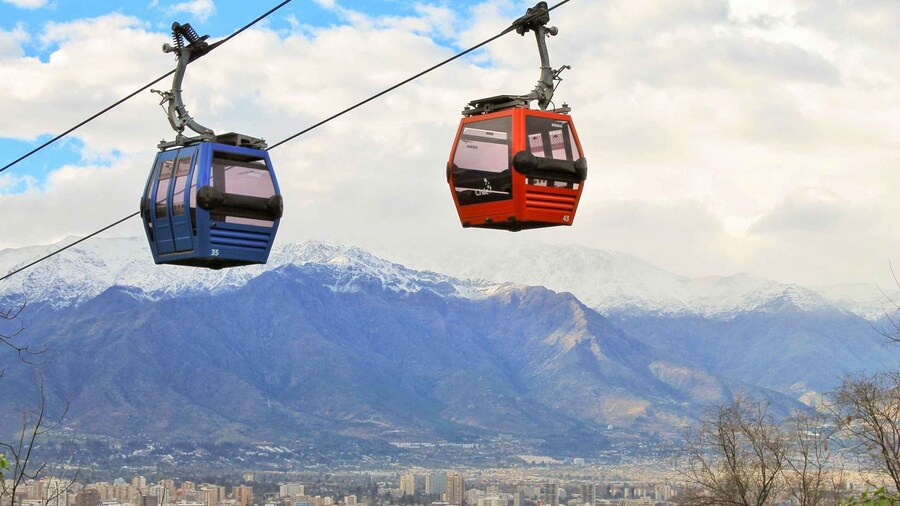 Santiago: 1-Day Hop-On Hop-Off Bus and Cable Car Ticket