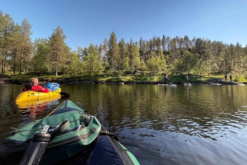 Picture 4 for Activity Whitewater packrafting in River Juutua