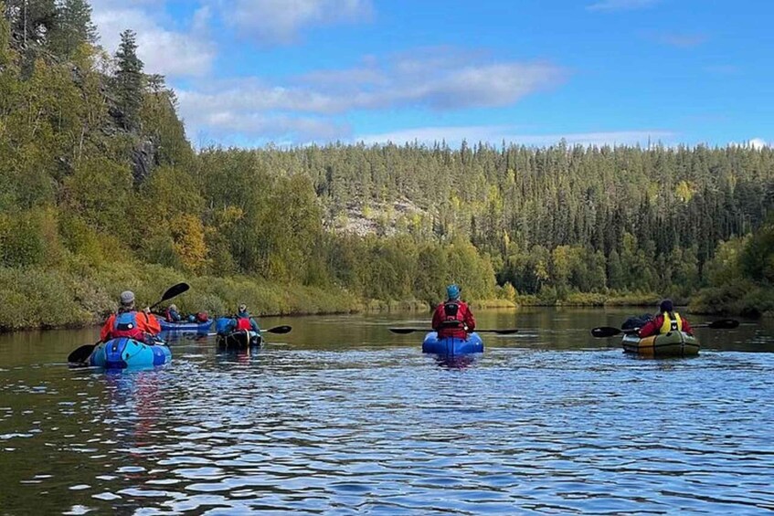 Picture 2 for Activity Whitewater packrafting in River Juutua