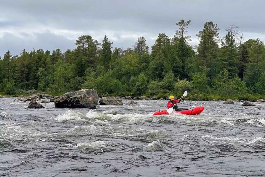 Picture 1 for Activity Whitewater packrafting in River Juutua