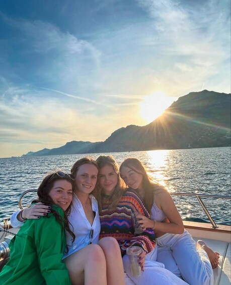 Picture 6 for Activity Amalfi: Amalfi Coast and Positano Sunset Cruise with Drinks