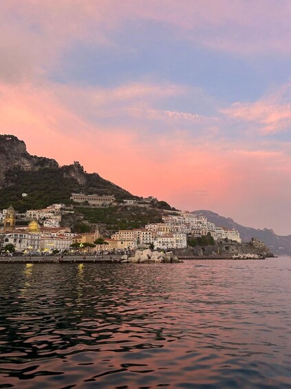 Picture 4 for Activity Amalfi: Amalfi Coast and Positano Sunset Cruise with Drinks