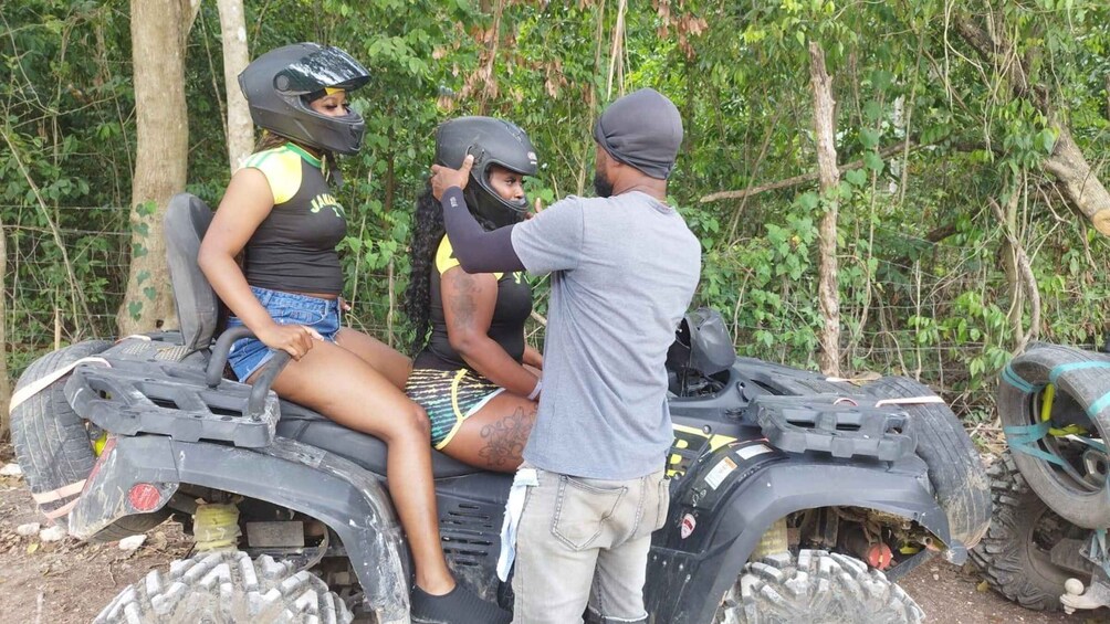 Montego Bay: Private Parasailing and ATV Experience