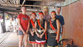 Full-Day Semenggoh Wildlife Center, Annah Rais Longhouse & Kayak Tour