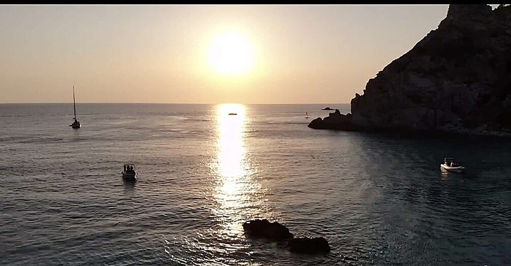 Picture 1 for Activity Tropea: Sunset Cruise to Capo Vaticano with Aperitif