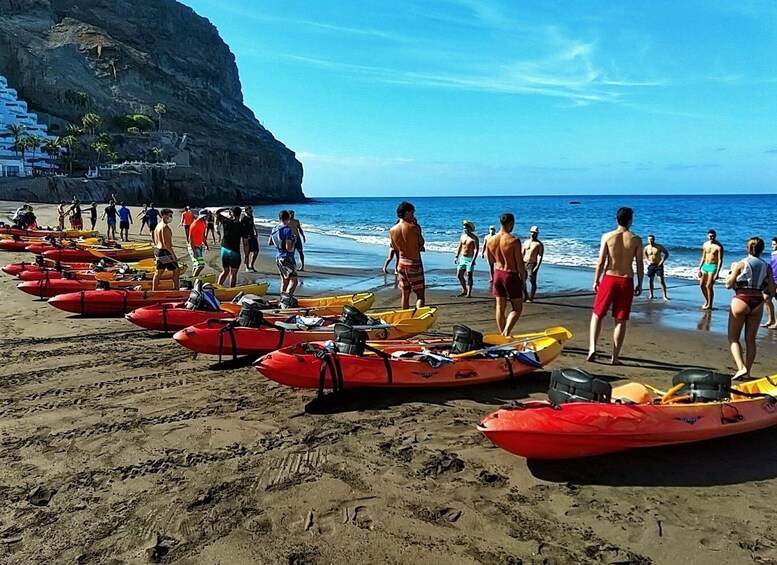 Picture 5 for Activity Kayak por las cuevas y acantilados de Mogan