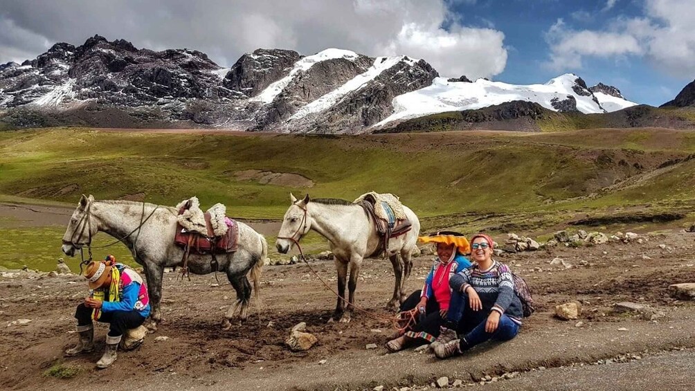 Picture 1 for Activity Full day excursion to the Rainbown Mountain on horses