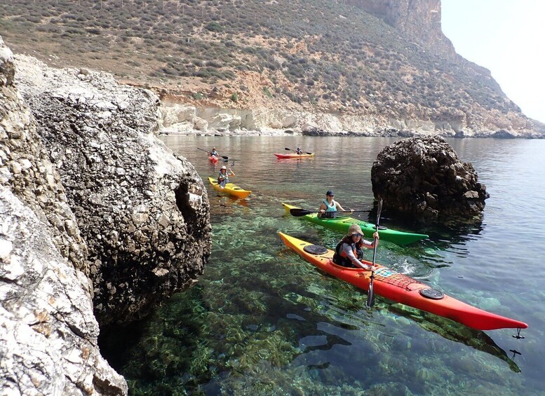 Picture 9 for Activity Favignana: kayak excursion, snorkelling and adventure