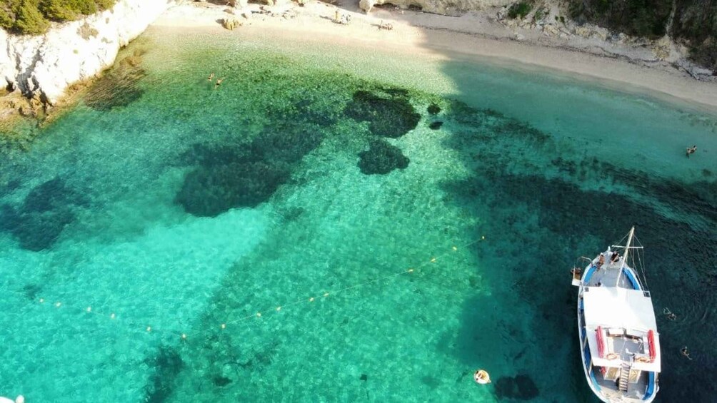 Picture 5 for Activity From Lefkimmi: Boat Trip to Sivota & Blue Lagoon