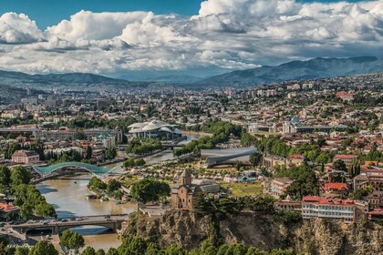 Tbilisi: Sightseeing Tour, Wine or Beer Tasting, & Cable Car