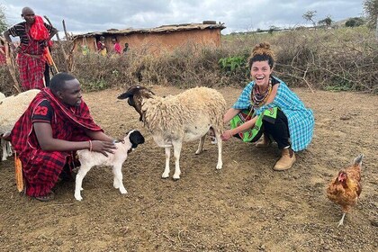 Excursión de un día a la experiencia de la aldea masai