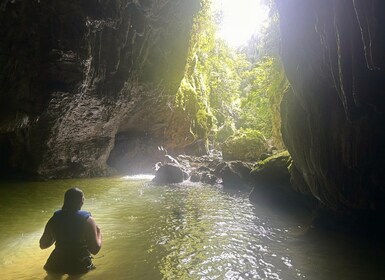 Charco Azul, Caves, Waterfalls, Beach, Free Adult Drinks