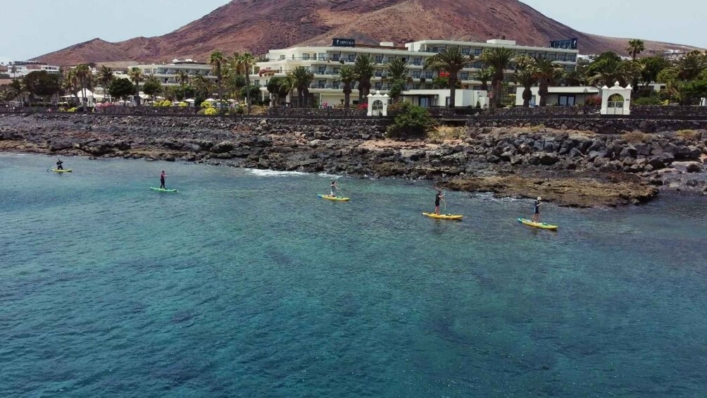 Picture 5 for Activity Playa Blanca: Stand up paddle class for beginners