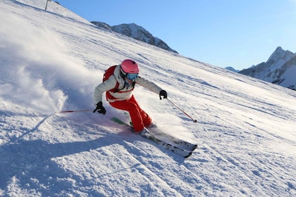 Svizzera: Tour privato di una giornata sugli sci per qualsiasi livello