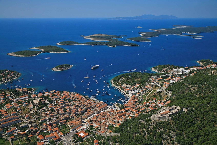 Picture 2 for Activity From Brač: Panoramic Flight over Brač, Hvar, Šolta, & Split