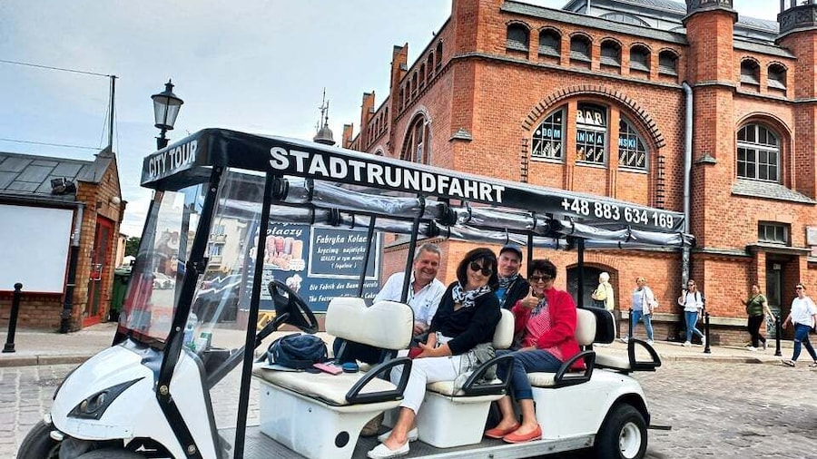 Gdansk: City Sightseeing Tour by Golf Cart/Buggy