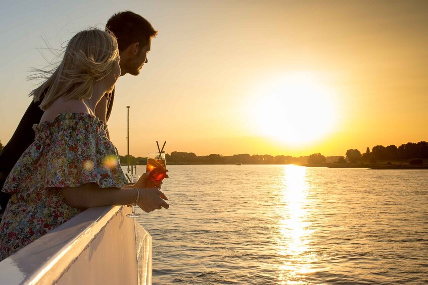 Picture 3 for Activity Düsseldorf: 2-Hour Evening Rhine River Cruise with Live DJ
