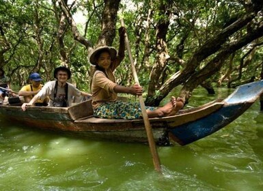 水上村庄-红树林洞里萨湖游轮之旅