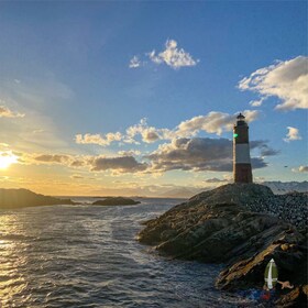 Ushuaia: Nationalpark- og Beagle Channel-tur med tog