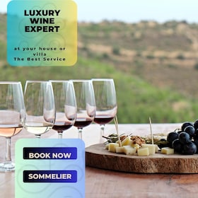 Luxury private wine tasting in Cyprus with Sommelier
