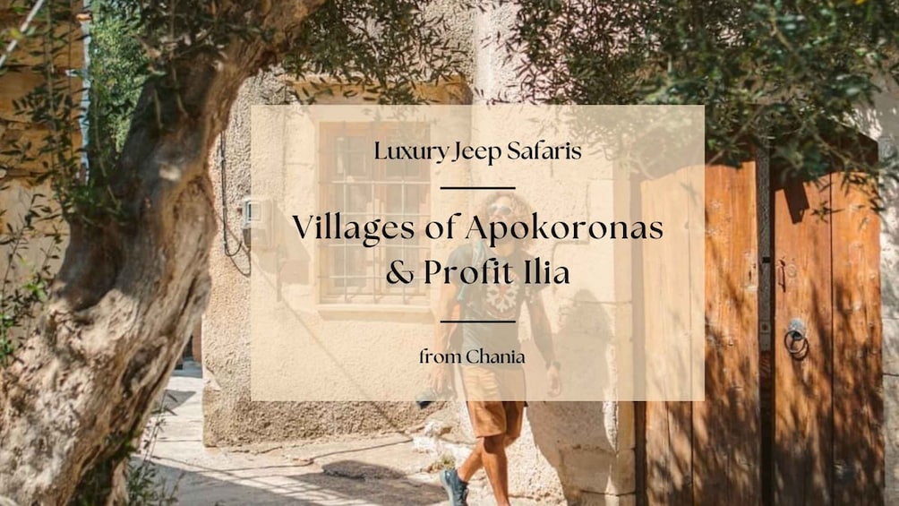 Chania: Private Luxury Jeep Safari in Villages of Apokoronas