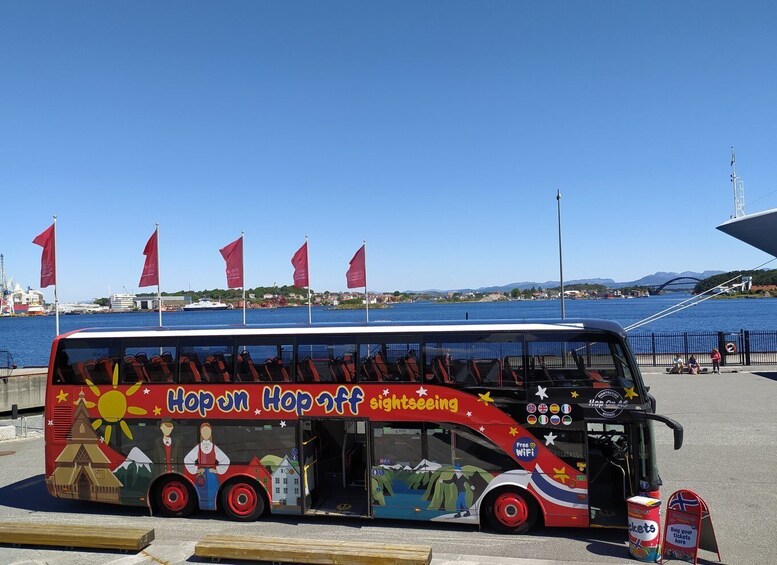 Picture 2 for Activity Stavanger: 24-Hour Hop-On Hop-Off Bus Pass