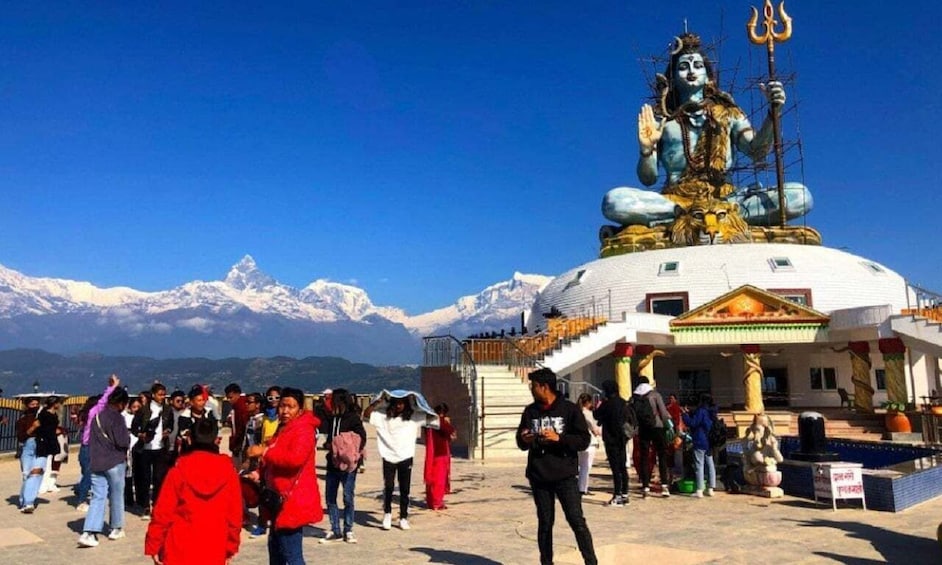 Picture 2 for Activity From Pokhara: Guided Tour to Visit 4 Himalayas View Point
