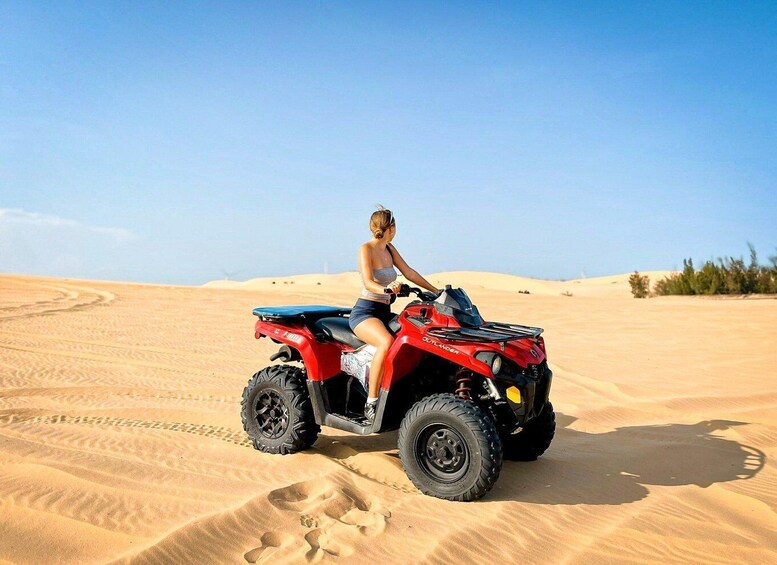 Picture 3 for Activity Mui Ne : White Sand Dunes Quad Bike (ATV) Rental Service