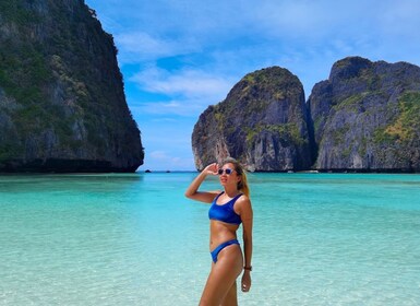 Khao Lak: Day Trip to Phi Phi with Private Longtail Tour