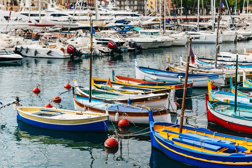 Picture 14 for Activity Nice: Mala Caves, Villefranche & Snorkeling Boat Tour