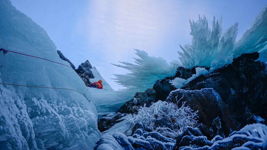 Abisko: Ice Climbing for All Levels with Certified Guide