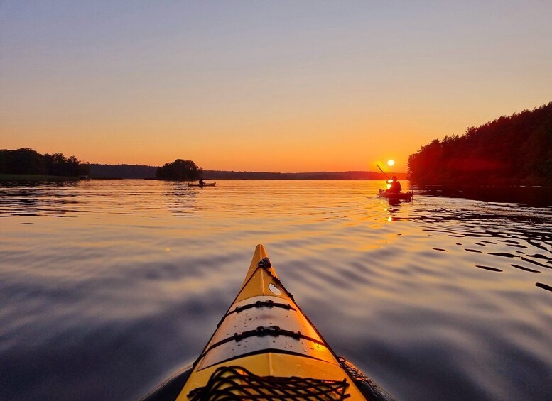 Picture 15 for Activity Stockholm: Sunset Kayak Tour on Lake Mälaren with Tea & Cake