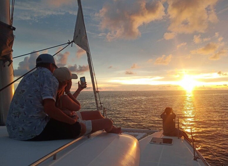 Phuket: Private Catamaran to Coral Sunset Cruise Tour