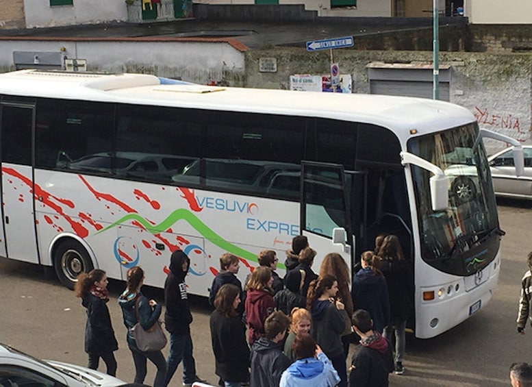 Picture 2 for Activity From Ercolano: Vesuvio Park Entry Ticket and Roundtrip Bus