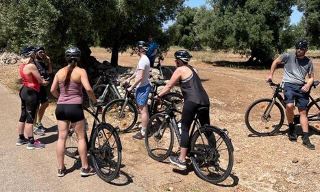 Alberobello: E-Bike Tour with Focaccia and Wine