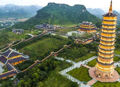 Vanuit Ninh Binh: Bai Dinh, Trang An & Mua Grot Hele Dag Tour