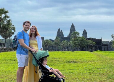 Siem Reap: Angkor What Sunrise Tour via Tuk Tuk & Aamiainen: Angkor What Su...