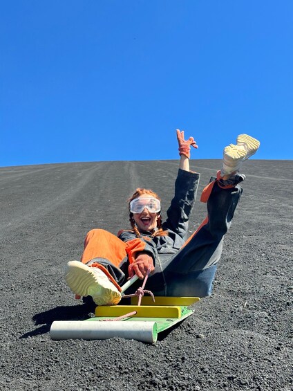 Picture 3 for Activity Volcano Boarding Adventure Private Tour